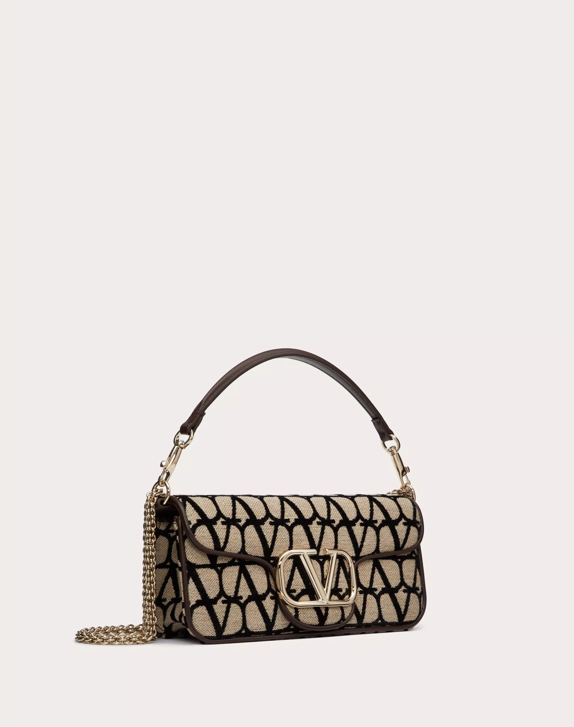 LOCÒ TOILE ICONOGRAPHE SHOULDER BAG